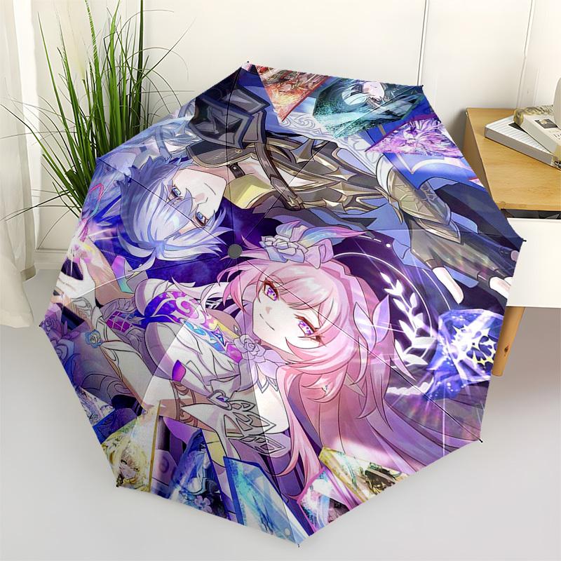 1pc Outdoor Umbrella with Anime Characters - Automatic Opening/Closing, Portable 3-Fold Design, 8-Bone Iron Frame - Perfect Gift for Fans, Travel
1pc Outdoor Umbrella with Anime Characters - Automatic Opening/Closing, Portable 3-Fold Design, 8-Bone Iron Frame - Perfect Gift for Fans, Travel