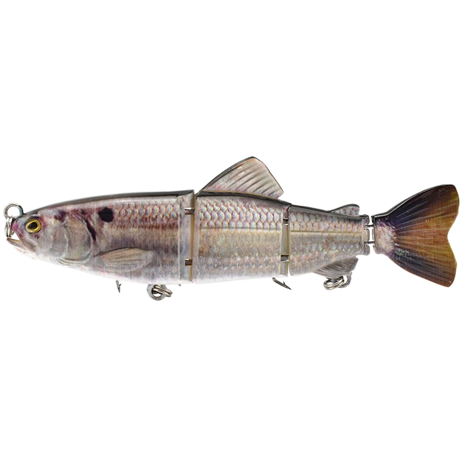 Fishing Lures 4 Segments Hard Bait Swimbait Hard Baits Slow Sinking Simulated Swimming Lures for Freshwater Saltwater 8
Fishing Lures 4 Segments Hard Bait Swimbait Hard Baits Slow Sinking Simulated Swimming Lures for Freshwater Saltwater 8
