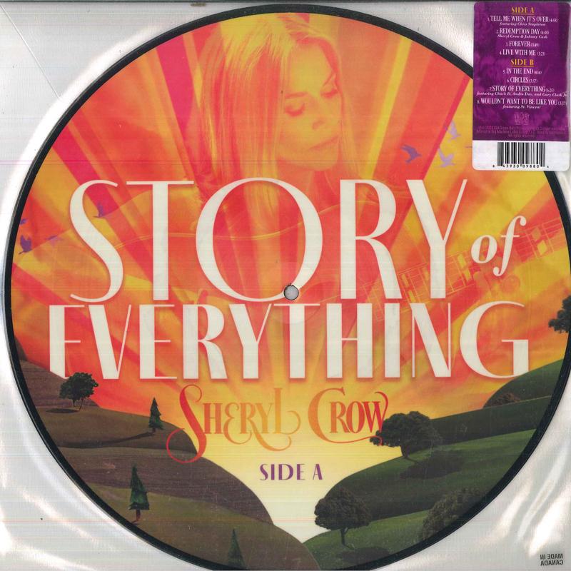 LP Record SHERYL CROW - Story Of Everything 00843930098804 The Valory Musi 2023 US Rock
LP Record SHERYL CROW - Story Of Everything 00843930098804 The Valory Musi 2023 US Rock