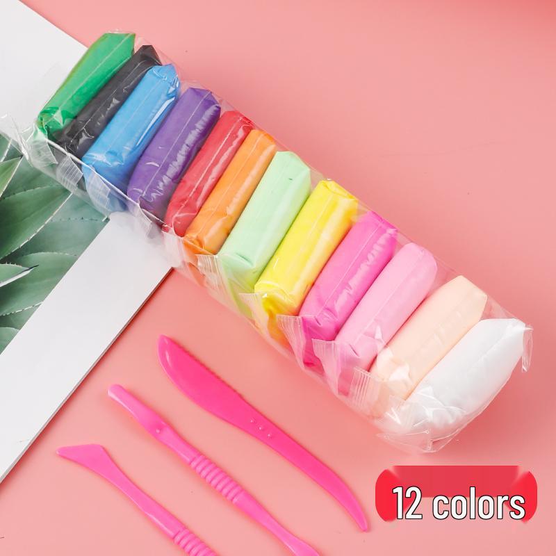 Дитячий набір кольорової глини для творчості: 24 кольори в пакетиках, 12 студентських кольорів, 36 великих пакувань пластиліну
Дитячий набір кольорової глини для творчості: 24 кольори в пакетиках, 12 студентських кольорів, 36 великих пакувань пластиліну