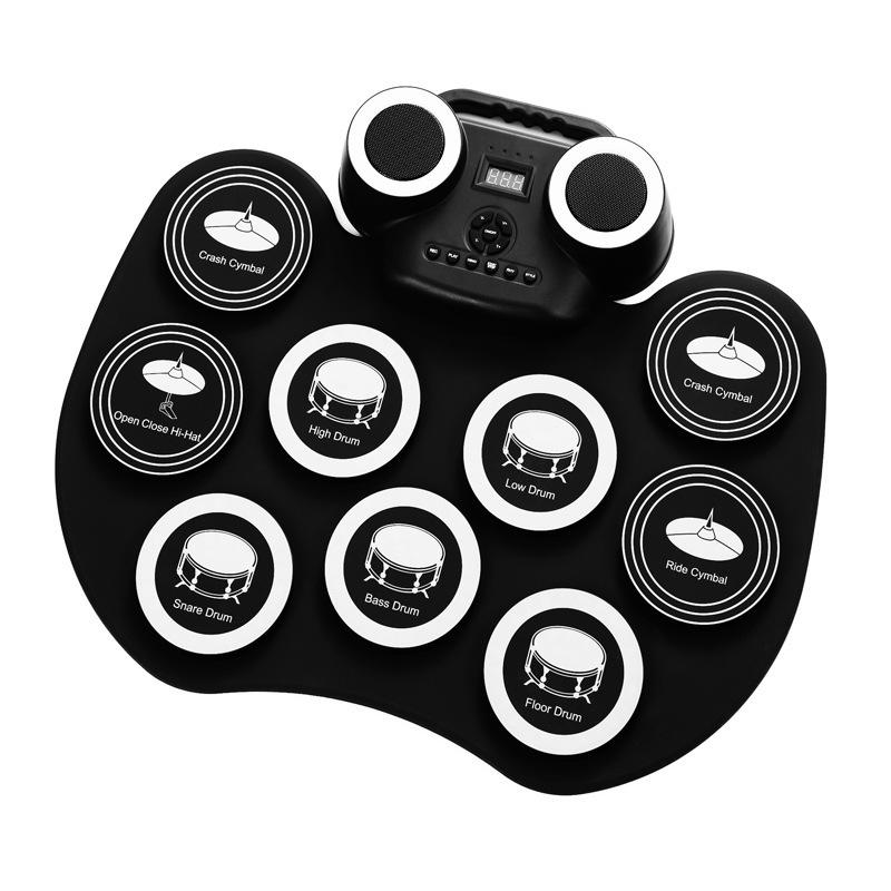 Bluetooth Portable Electronic Drum Kit with Flashing Lights and Built-in Speaker
Bluetooth Portable Electronic Drum Kit with Flashing Lights and Built-in Speaker