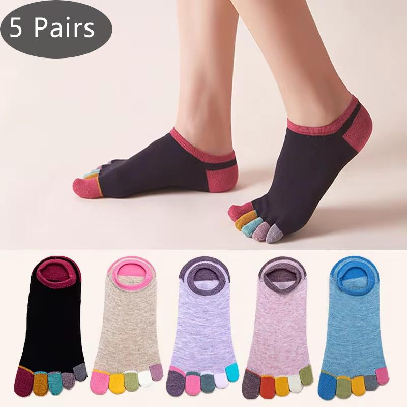 5 Pairs Spring No Show Toes socks Pure Cotton Colorful Cute Casual Soft Breathable,Deodorant,Invisible 5 Finger Socks Harajuku EU 35-39
5 Pairs Spring No Show Toes socks Pure Cotton Colorful Cute Casual Soft Breathable,Deodorant,Invisible 5 Finger Socks Harajuku EU 35-39