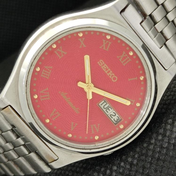 Б/У винтажные мужские часы SEIKO 5 AUTOMATIC JAPAN MENS DAY/DATE RED 608e-a315952-2 SKU608e-a315952
Б/У винтажные мужские часы SEIKO 5 AUTOMATIC JAPAN MENS DAY/DATE RED 608e-a315952-2 SKU608e-a315952