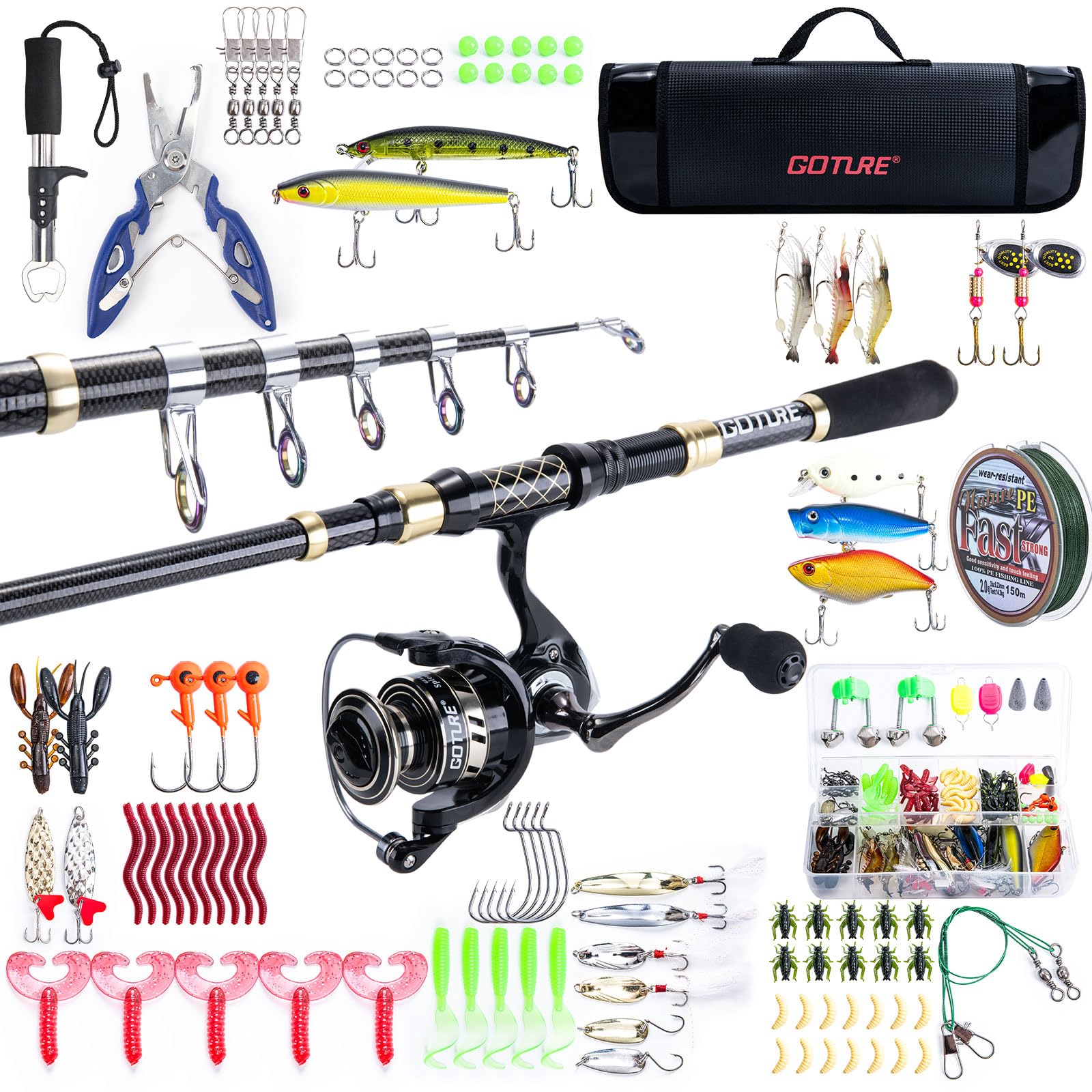 Goture Fishing рыболовный спиннинг для хранения сумка Sea River 3000 набор, удилище, катушка, приманка, для начинающих, в комплекте, рыбалка, рыбалка, 1,8 м, №.
Goture Fishing рыболовный спиннинг для хранения сумка Sea River 3000 набор, удилище, катушка, приманка, для начинающих, в комплекте, рыбалка, рыбалка, 1,8 м, №.