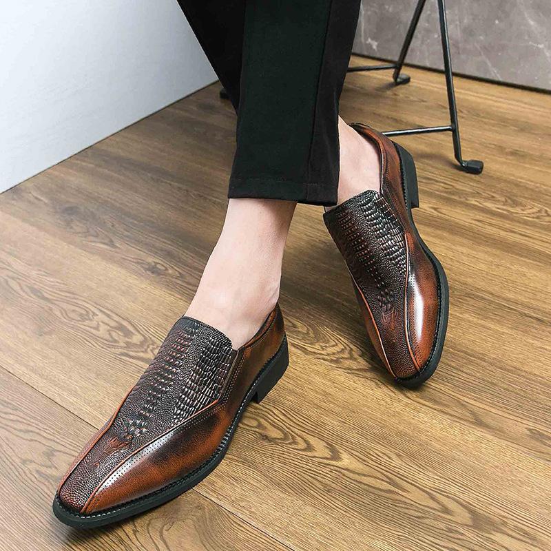 Large size men s leather shoes 38-46 Lazy Doudou shoes Loafers trendy retro British one-pedal leather shoes 38 коричневый
Large size men s leather shoes 38-46 Lazy Doudou shoes Loafers trendy retro British one-pedal leather shoes 38 коричневый