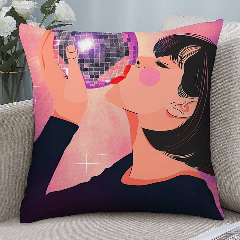 Art Disco Pillow Case Short plush Double-sided Print Square Throw Pillow Covers Sofa Home Cushion Decor 12x12Inch
Art Disco Pillow Case Short plush Double-sided Print Square Throw Pillow Covers Sofa Home Cushion Decor 12x12Inch