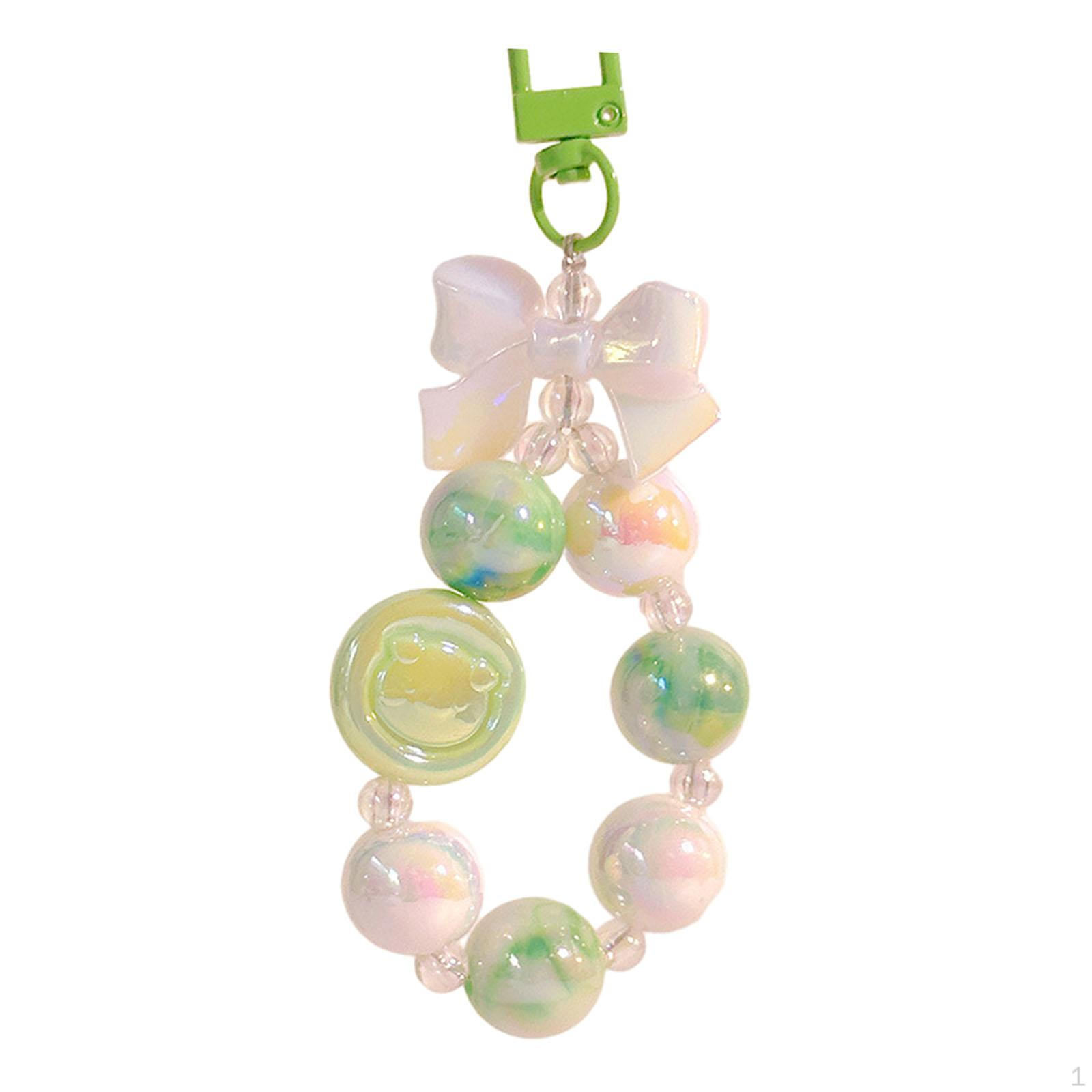 Браслет из бисера с ключом, мультяшная машина, бусины, кольца на день рождения зелёный