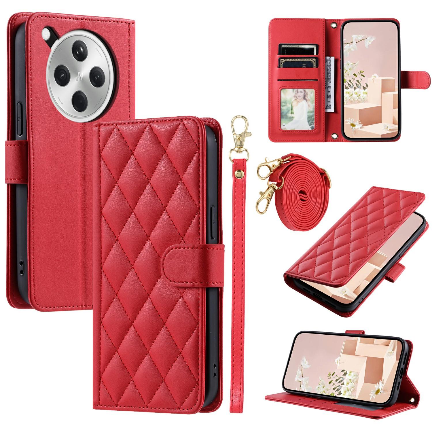 For Oppo Find X8 5G Wallet Case Rhombus Grid PU Leather Phone Cover Red
For Oppo Find X8 5G Wallet Case Rhombus Grid PU Leather Phone Cover Red