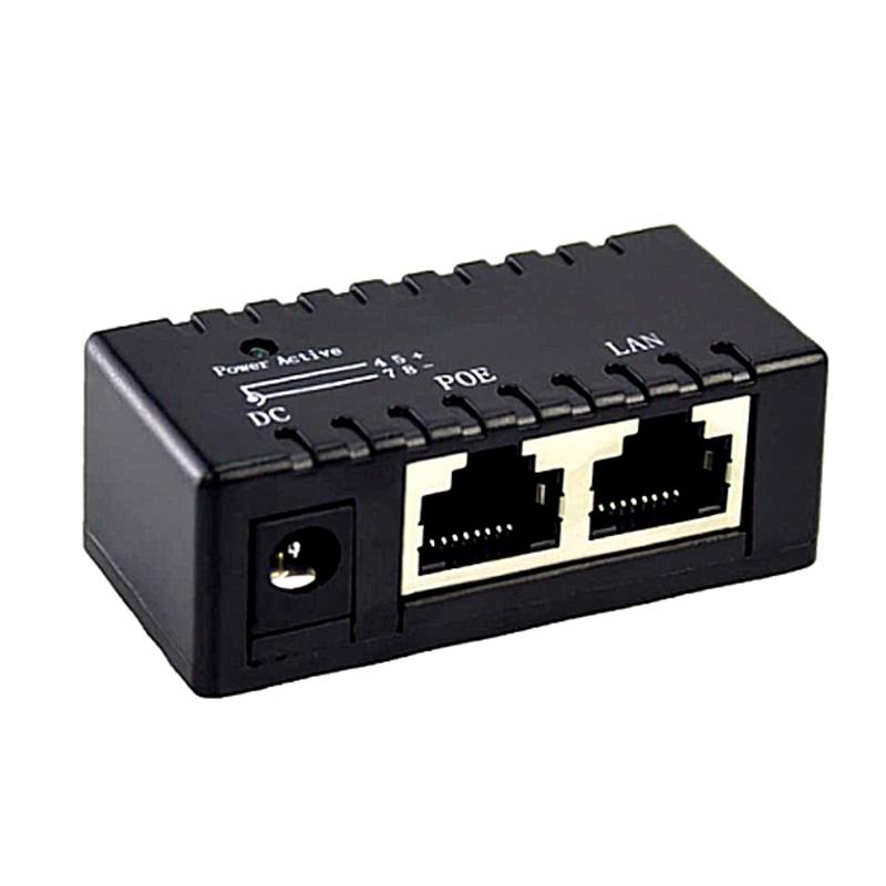RJ45 POE Splitter Power Over Ethernet Injector Adapter Network POE LAN DC Power Supply 5V-48V Connector Laptop
RJ45 POE Splitter Power Over Ethernet Injector Adapter Network POE LAN DC Power Supply 5V-48V Connector Laptop