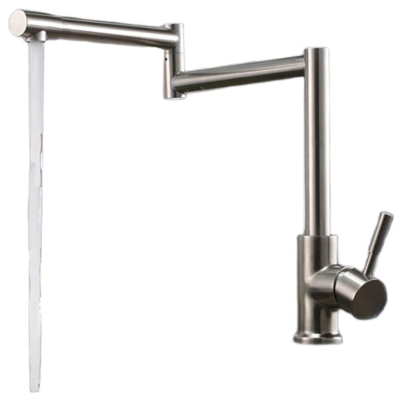 TLXT 360° Rotating Foldable Brushed Sink Faucet
TLXT 360° Rotating Foldable Brushed Sink Faucet