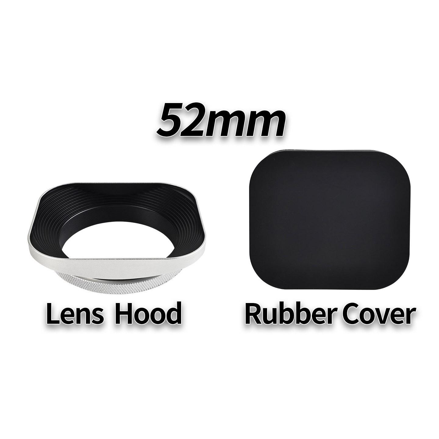 Silver Metal Lens Hood Screw-in 37mm 39mm 40.5mm 43mm 46mm 49mm 52mm For Fujifilm Sony Olympus Panasonic Leica Silver Lens 52mm
Silver Metal Lens Hood Screw-in 37mm 39mm 40.5mm 43mm 46mm 49mm 52mm For Fujifilm Sony Olympus Panasonic Leica Silver Lens 52mm