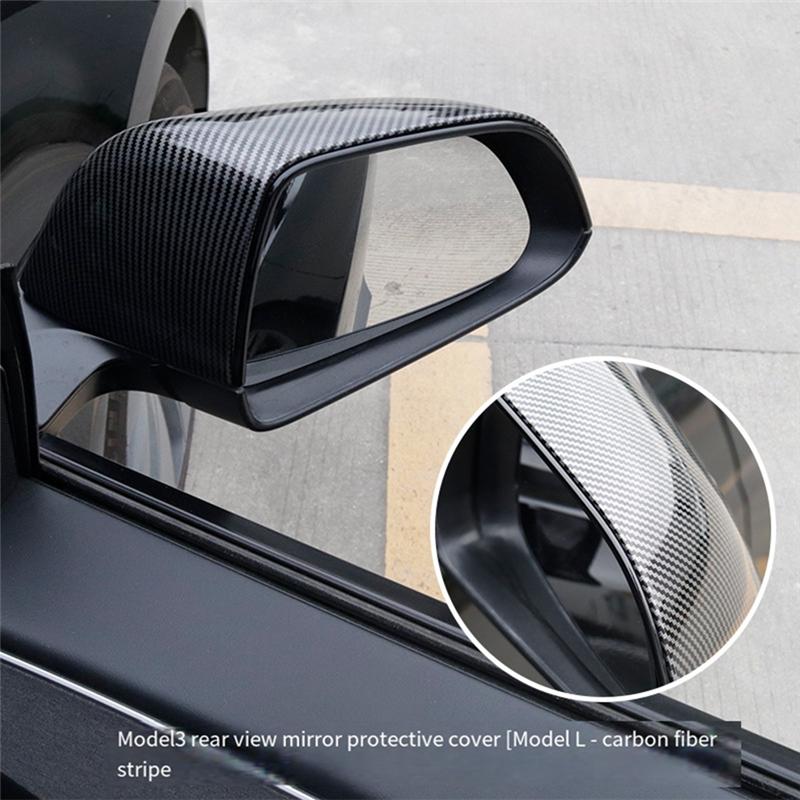 Carbon Fiber Rearview Mirror Housing Rearview Mirror Protector Cover Parts For Tesla Model 3 Refreshed Version Car Decoration-A8 Carbon fiber 3
Carbon Fiber Rearview Mirror Housing Rearview Mirror Protector Cover Parts For Tesla Model 3 Refreshed Version Car Decoration-A8 Carbon fiber 3