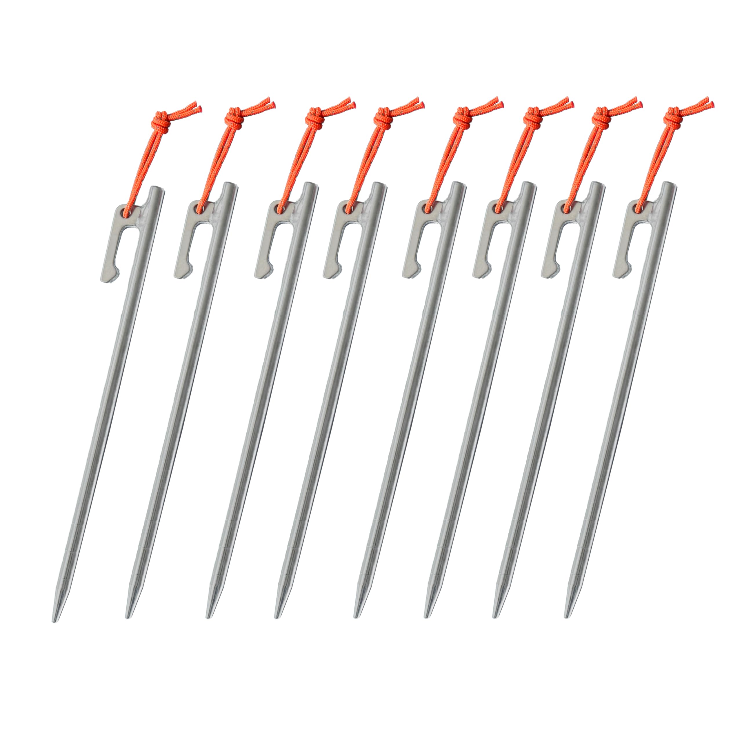 PolariSign Titanium Peg Set of Camping Peg Titanium with Reflective Rope for Tents and Tarps Setup Polaris Sign Set of 20cm/24cm/30cm 4/6/8 (20cm, 8)
PolariSign Titanium Peg Set of Camping Peg Titanium with Reflective Rope for Tents and Tarps Setup Polaris Sign Set of 20cm/24cm/30cm 4/6/8 (20cm, 8)