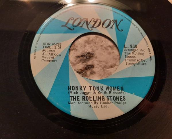 7inch Record ROLLING STONES Honky Tonk Women You Cant Always L910 1969 Canada Rock Used
7inch Record ROLLING STONES Honky Tonk Women You Cant Always L910 1969 Canada Rock Used