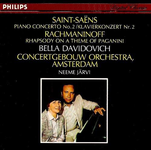 CD RACHMANINOFF, SAINT-SAENS; DAVIDOVI - Paganini Rhapsody / Piano Concerto 4100522 Philips Germany Classical Used
CD RACHMANINOFF, SAINT-SAENS; DAVIDOVI - Paganini Rhapsody / Piano Concerto 4100522 Philips Germany Classical Used