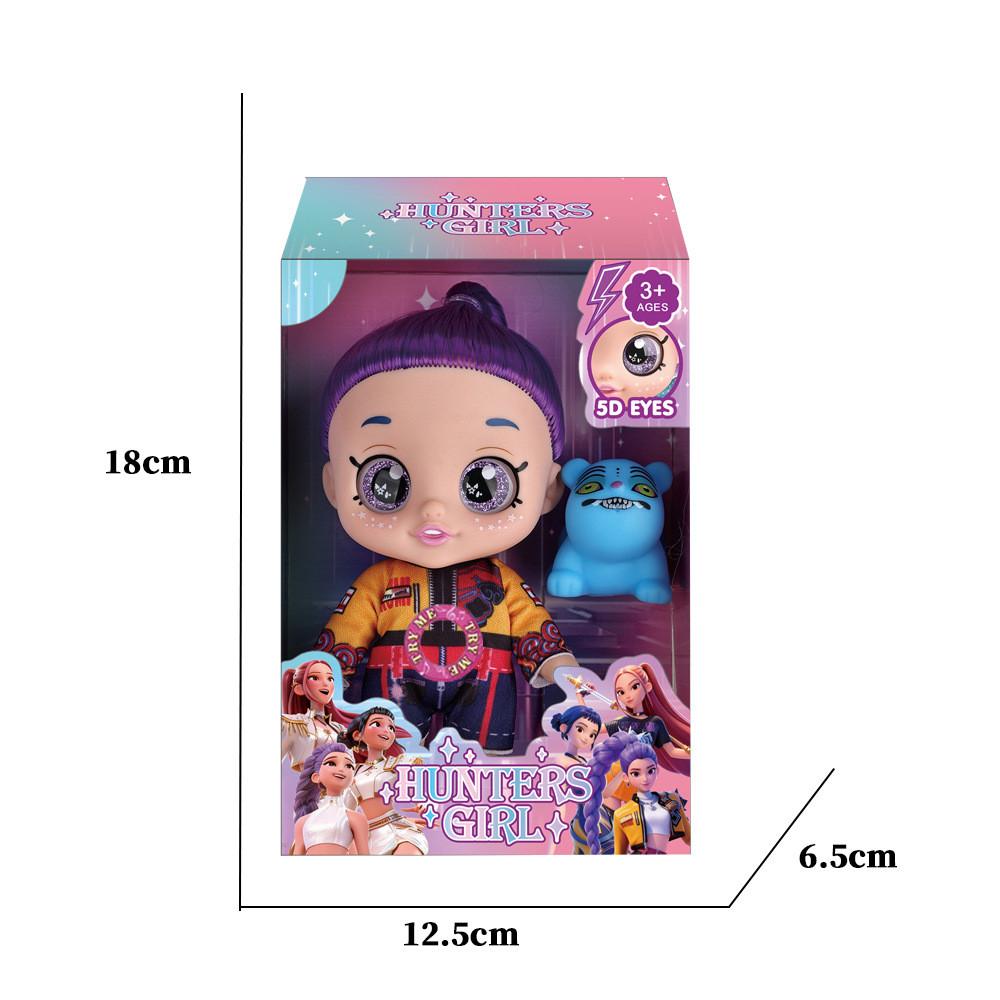 Kpop Demon Hunters Rumi Mira Zoey Mini Doll Plastic Toy With Weapons For Collectors Rumi
Kpop Demon Hunters Rumi Mira Zoey Mini Doll Plastic Toy With Weapons For Collectors Rumi