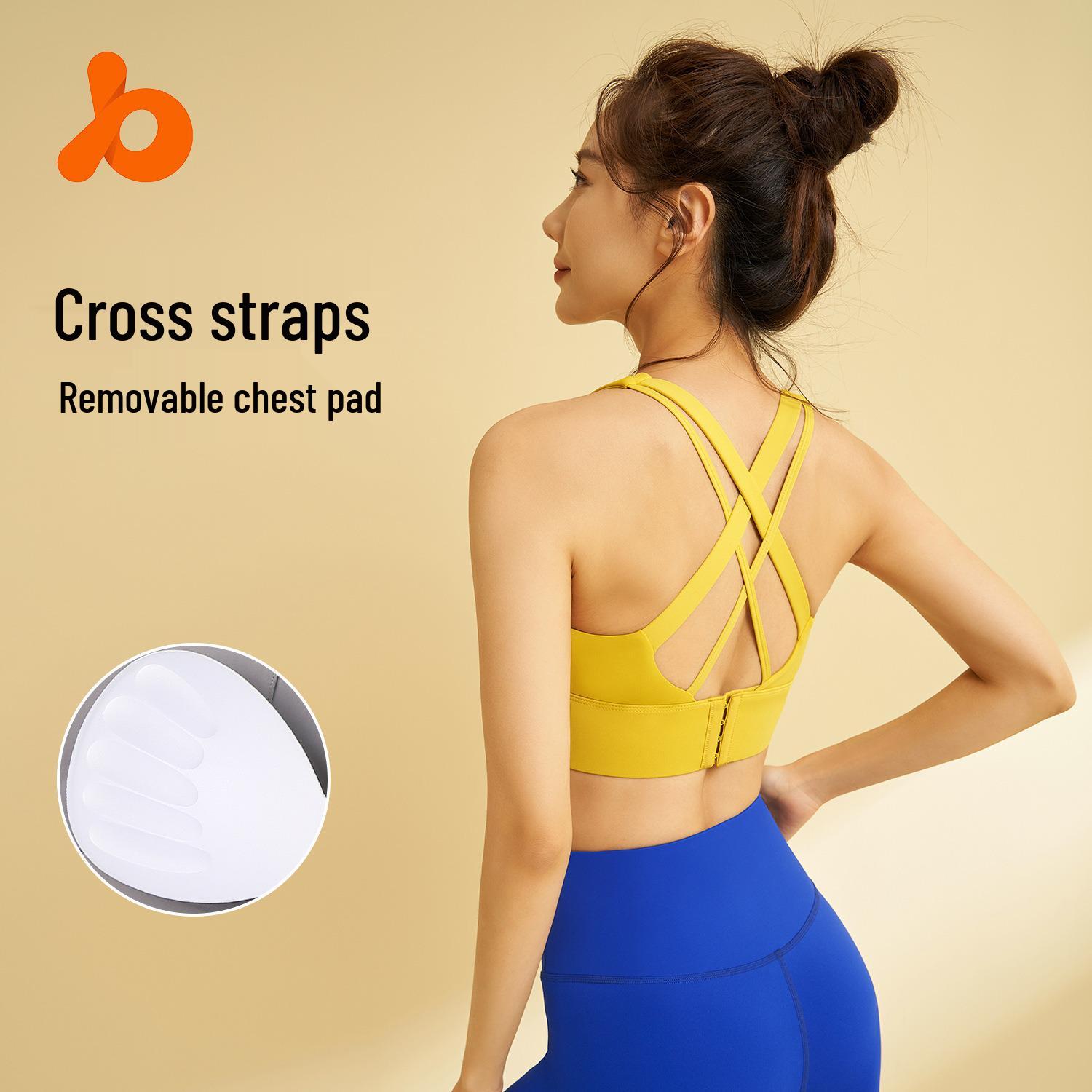 Juyi Hall Women s High-Intensity Shockproof Yoga Sports Vest – Nude Feel, Stylish Cross Back Design Medium
Juyi Hall Women s High-Intensity Shockproof Yoga Sports Vest – Nude Feel, Stylish Cross Back Design Medium