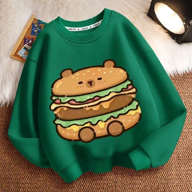Children s Fashion Capibara Hoodies for Autumn and Winter, Loose Long-sleeved Round-neck Hoodies for Boys and Girls 160
Children s Fashion Capibara Hoodies for Autumn and Winter, Loose Long-sleeved Round-neck Hoodies for Boys and Girls 160