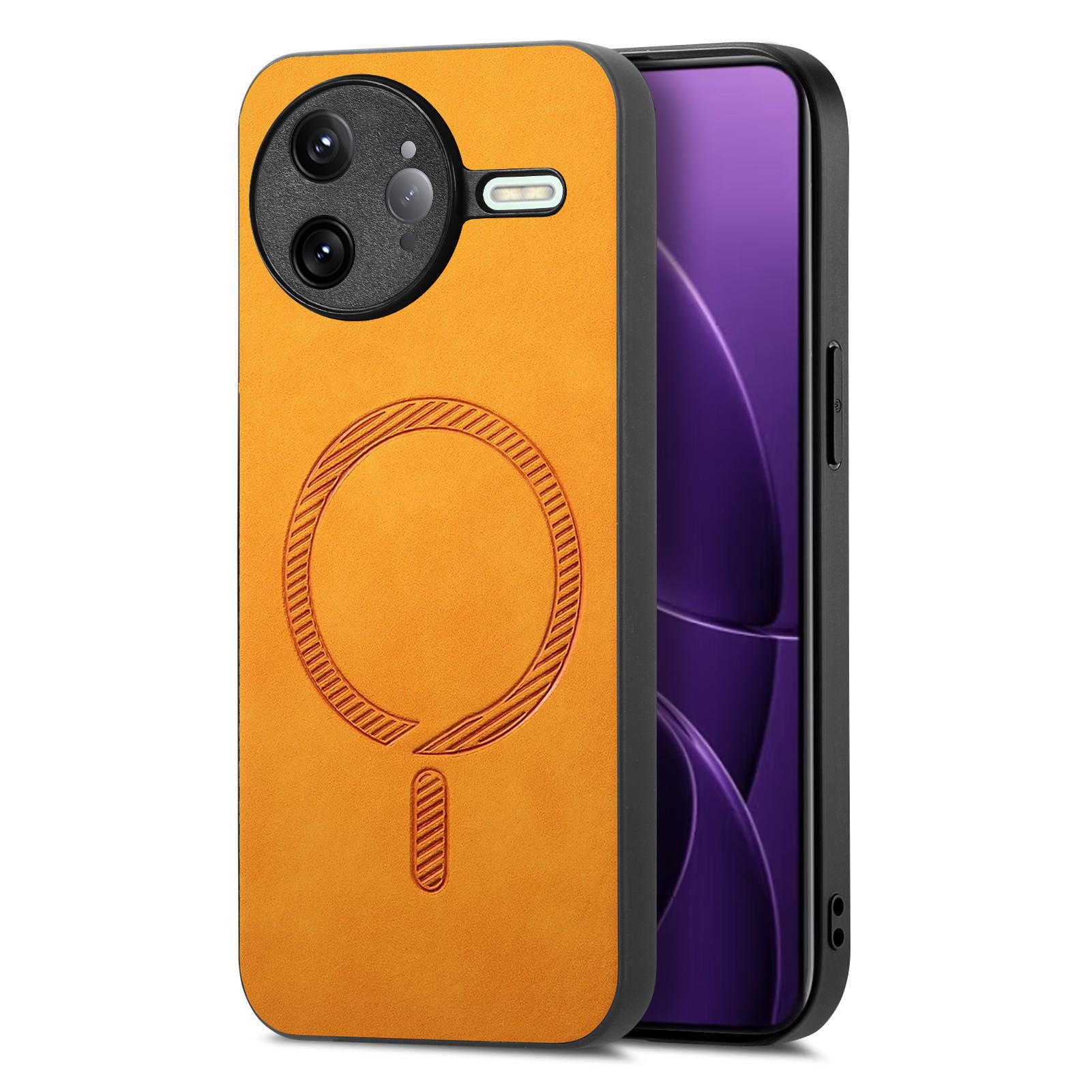 Для Xiaomi Poco F7 Ultra 5G/Redmi K80 Pro 5G Шкіряний задній чохол Сумісний з MagSafe Телефонна обкладинка з відчуттям шкіри Yellow
Для Xiaomi Poco F7 Ultra 5G/Redmi K80 Pro 5G Шкіряний задній чохол Сумісний з MagSafe Телефонна обкладинка з відчуттям шкіри Yellow