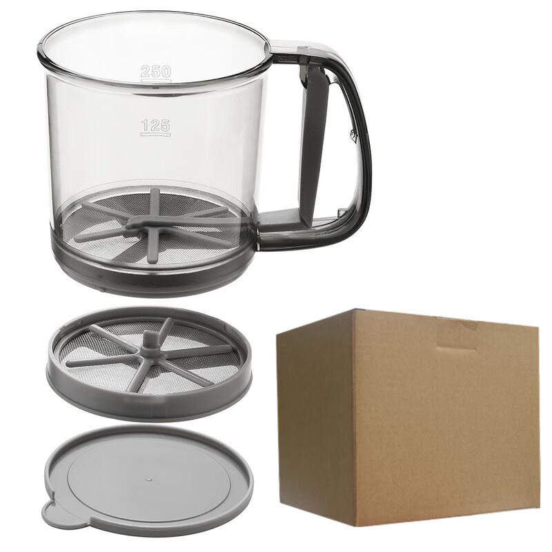 ZISIZ Double-Layer Handheld Flour Sieve with Bottom Cover (2-Pack)
ZISIZ Double-Layer Handheld Flour Sieve with Bottom Cover (2-Pack)