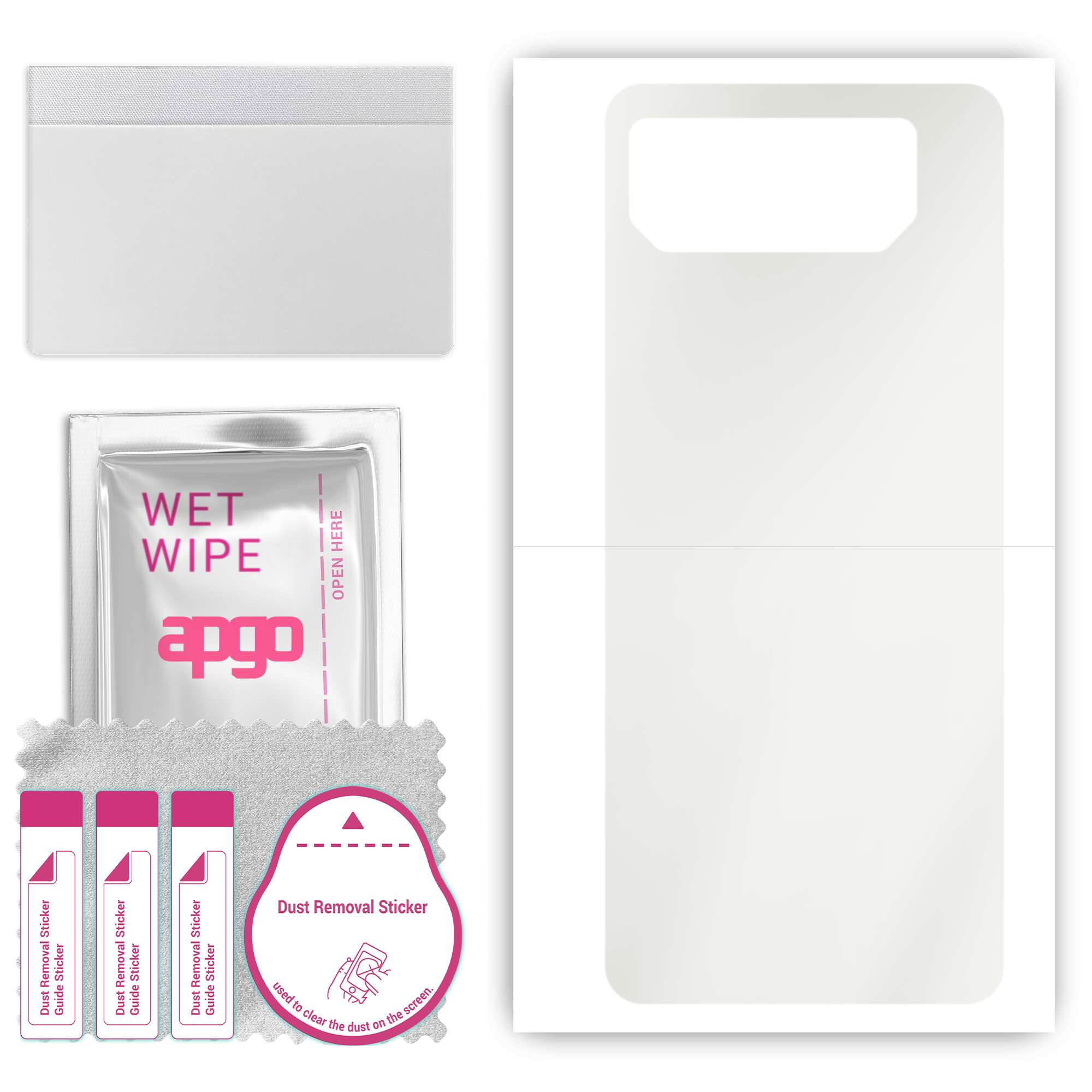 apgo MATTE Protective Skin Sticker for the back compatible with Asus ROG Phone 6D, Wrap Film, Hydrogel Film, Flexible, Soft TPU with positioning layer
apgo MATTE Protective Skin Sticker for the back compatible with Asus ROG Phone 6D, Wrap Film, Hydrogel Film, Flexible, Soft TPU with positioning layer