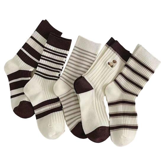 5 пар женских носков с мультяшным принтом, средняя трубка, впитывающая пот, без запаха, эластичные, противоскользящие, теплые, мягкие, дышащие, антисептические, спортивные носки Four Seasons бежевый
5 пар женских носков с мультяшным принтом, средняя трубка, впитывающая пот, без запаха, эластичные, противоскользящие, теплые, мягкие, дышащие, антисептические, спортивные носки Four Seasons бежевый