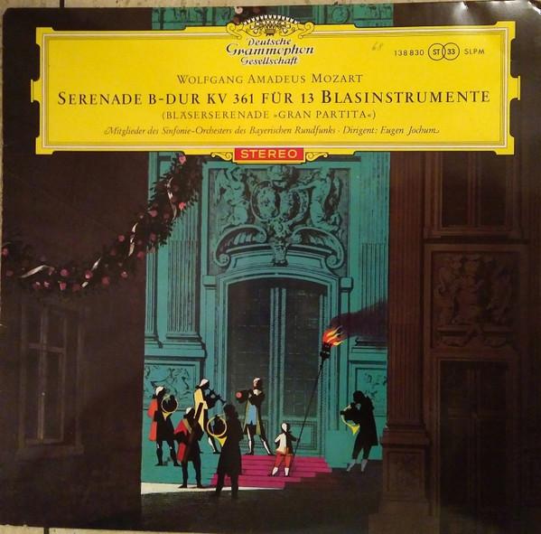 LP Record WOLFGANG AMADEUS MOZART MEMBERS OF Serenade in B flat major K. 361 for 138830SLPM DEUTSCHE GRAMM 1963 Germany Classical Used
LP Record WOLFGANG AMADEUS MOZART MEMBERS OF Serenade in B flat major K. 361 for 138830SLPM DEUTSCHE GRAMM 1963 Germany Classical Used