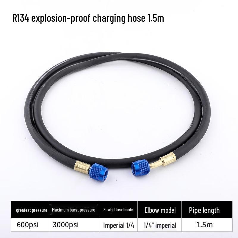 Automotive AC Refrigerant Charging Hose
Automotive AC Refrigerant Charging Hose