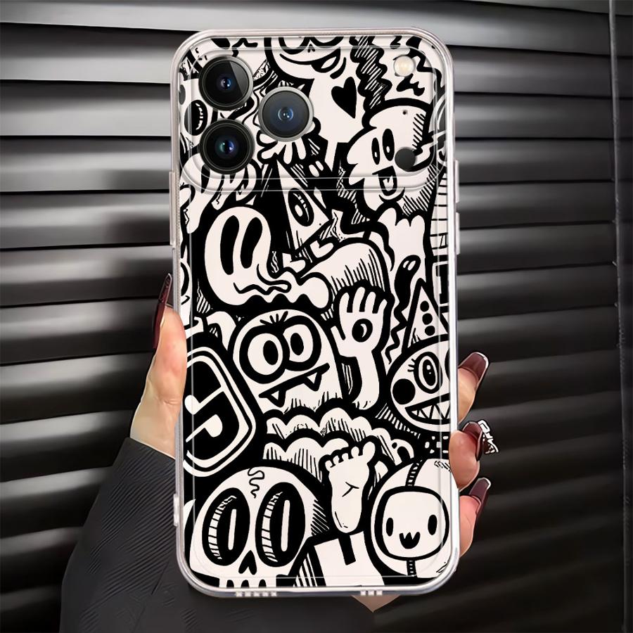Soft Phone Cover Case for iPhone 17 Pro Max 14 Plus XR Air 12 Mini 11 7 8 13 Pro 16 XS Max 15 Graffiti Black iPhone XS
Soft Phone Cover Case for iPhone 17 Pro Max 14 Plus XR Air 12 Mini 11 7 8 13 Pro 16 XS Max 15 Graffiti Black iPhone XS