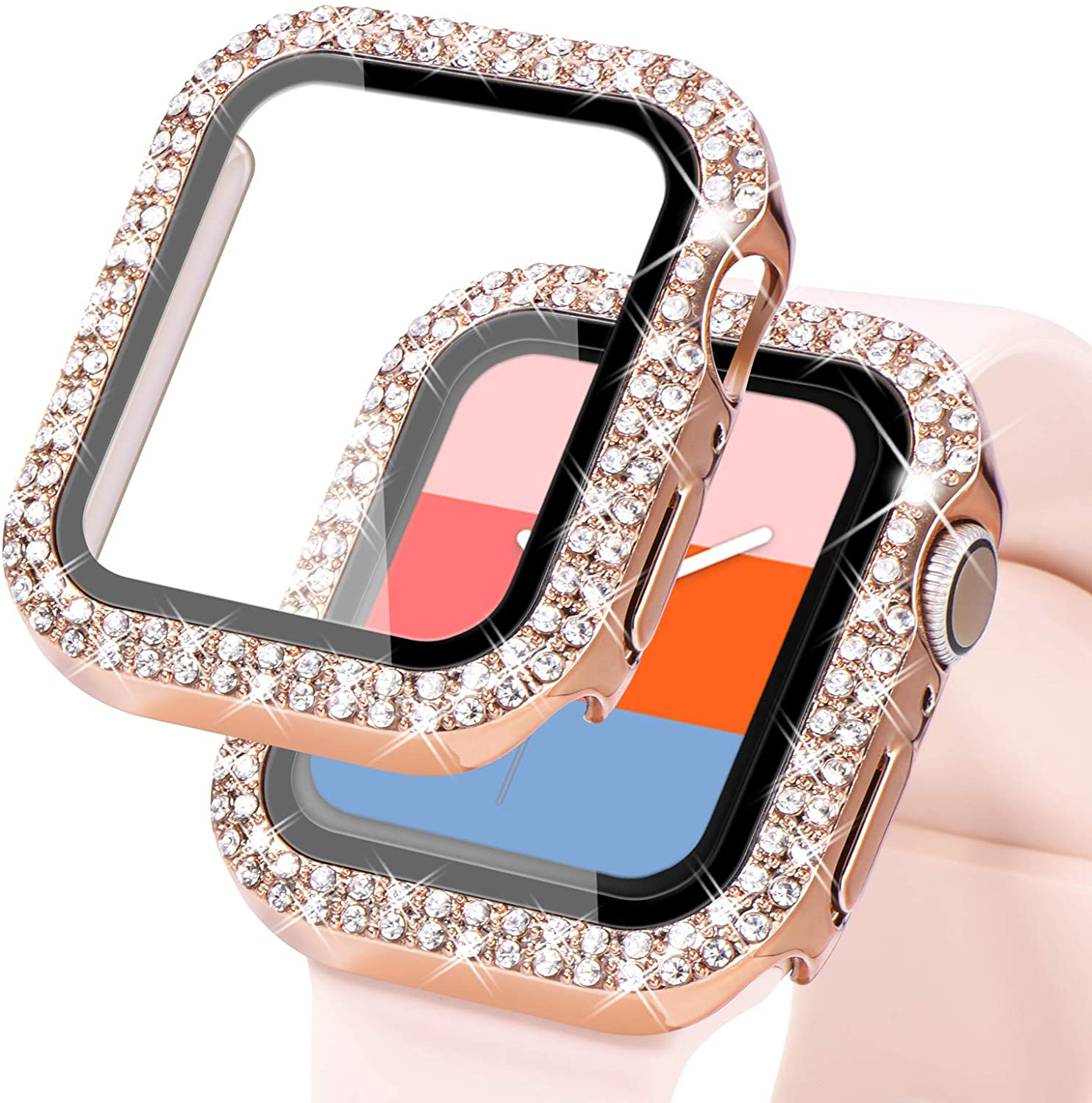 Бриллиантовый чехол из закаленной пленки для Apple Watch Чехол 49 мм 45 мм 44 мм 42 мм 40 мм 41 мм Стеклянная защитная крышка для IWatch Series 8 7 6 5 4 3 SE
Бриллиантовый чехол из закаленной пленки для Apple Watch Чехол 49 мм 45 мм 44 мм 42 мм 40 мм 41 мм Стеклянная защитная крышка для IWatch Series 8 7 6 5 4 3 SE