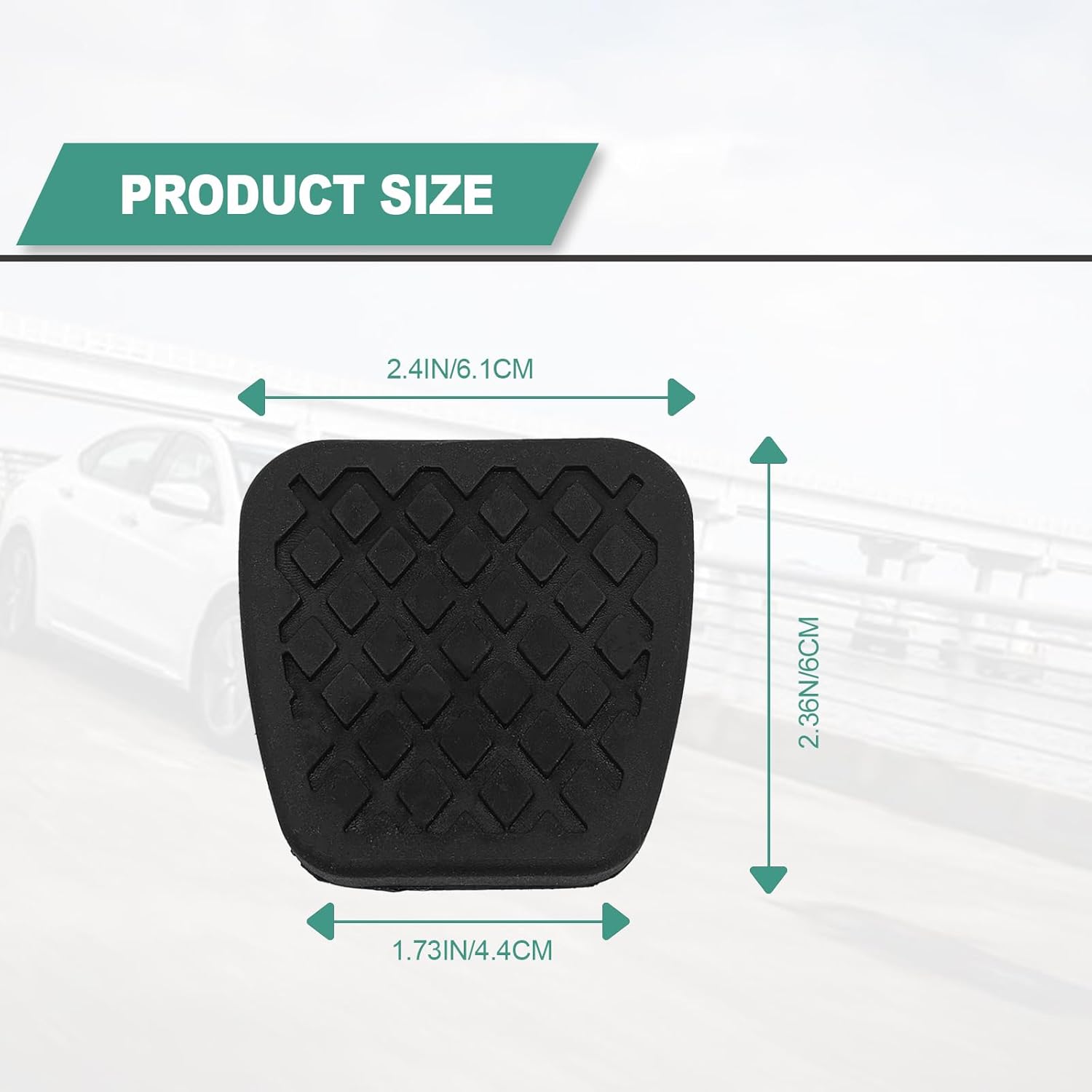 2 x Brake & Clutch Pedal Pad - Rubber Cover Pedal Pad Cover Replacement for Honda Civic Accord CR-V Acura 46545-SA5-000
2 x Brake & Clutch Pedal Pad - Rubber Cover Pedal Pad Cover Replacement for Honda Civic Accord CR-V Acura 46545-SA5-000