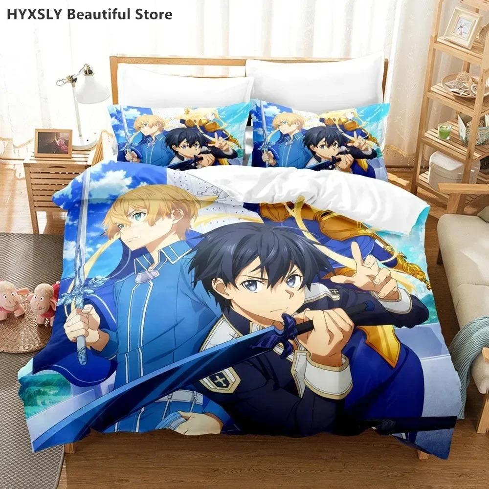 Sword Art Online Постельный комплект 3D Аниме Полиэстер Пододеяльник Наволочки Квин Кинг Для Детей Подарок Аниме Комплекты Пододеяльников AU Double 180x210cm
Sword Art Online Постельный комплект 3D Аниме Полиэстер Пододеяльник Наволочки Квин Кинг Для Детей Подарок Аниме Комплекты Пододеяльников AU Double 180x210cm