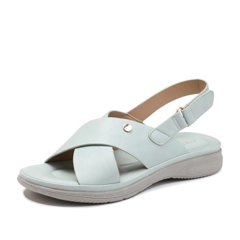 Bohemian flat sandals women s summer new simple back strap slope heel travel vacation stepping on shit casual shoes 36
Bohemian flat sandals women s summer new simple back strap slope heel travel vacation stepping on shit casual shoes 36
