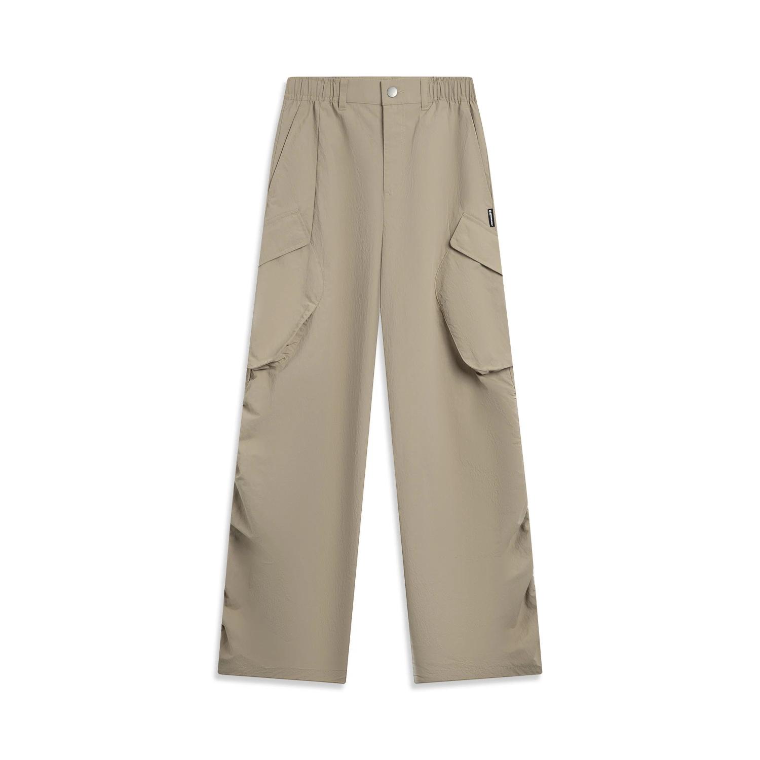 Li Ning CF Серия для улицы Простые Удобные Широкие брюки с завышенной талией Однотонные Спортивные Длинные брюки Женские брюки AYKV600-1 S
Li Ning CF Серия для улицы Простые Удобные Широкие брюки с завышенной талией Однотонные Спортивные Длинные брюки Женские брюки AYKV600-1 S