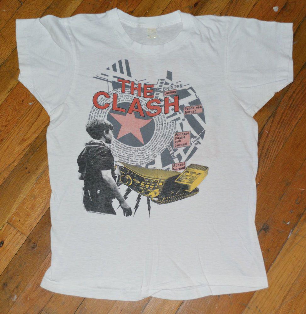 1984 The Clash Tour Shirt Cotton Tee unisex For Gift All Sizes Unisex T-Shirt L
1984 The Clash Tour Shirt Cotton Tee unisex For Gift All Sizes Unisex T-Shirt L