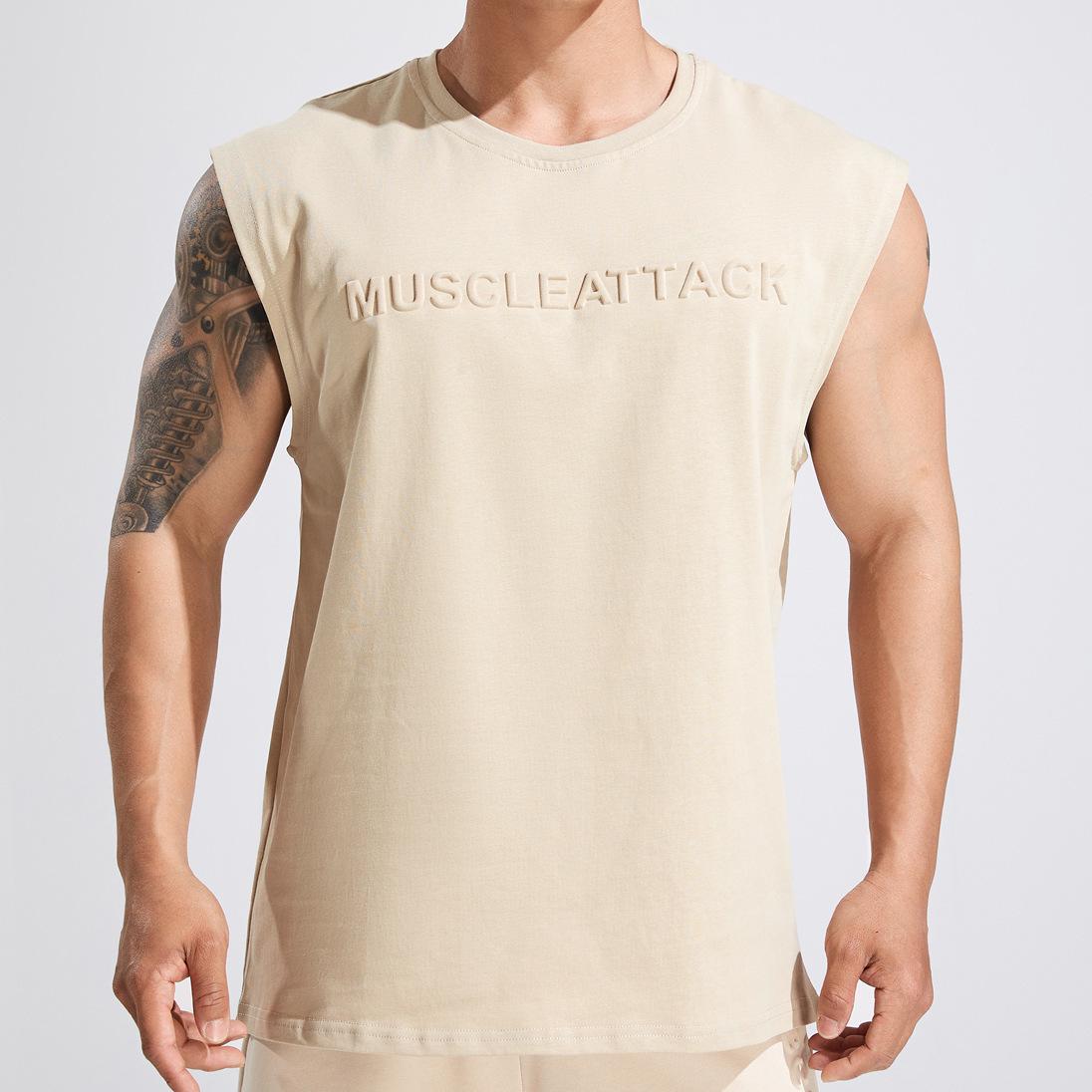 Летняя хлопковая майка Muscle Fitness - Мужская беговая и повседневная спортивная без рукавов Large абрикосовый
Летняя хлопковая майка Muscle Fitness - Мужская беговая и повседневная спортивная без рукавов Large абрикосовый