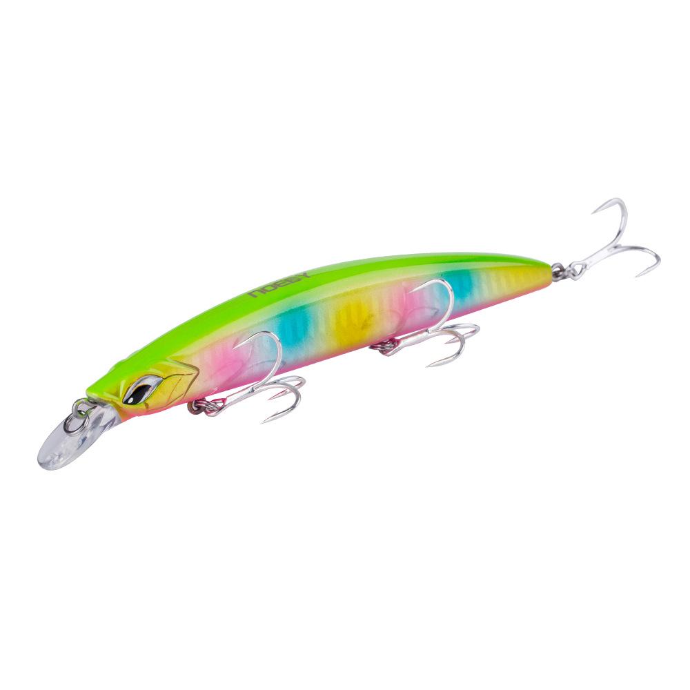 NOEBY Nuobimi Floating Lure for Sea Bass, Pike & Trout: Hard Artificial Fishing Bait. 130mm/23g
NOEBY Nuobimi Floating Lure for Sea Bass, Pike & Trout: Hard Artificial Fishing Bait. 130mm/23g