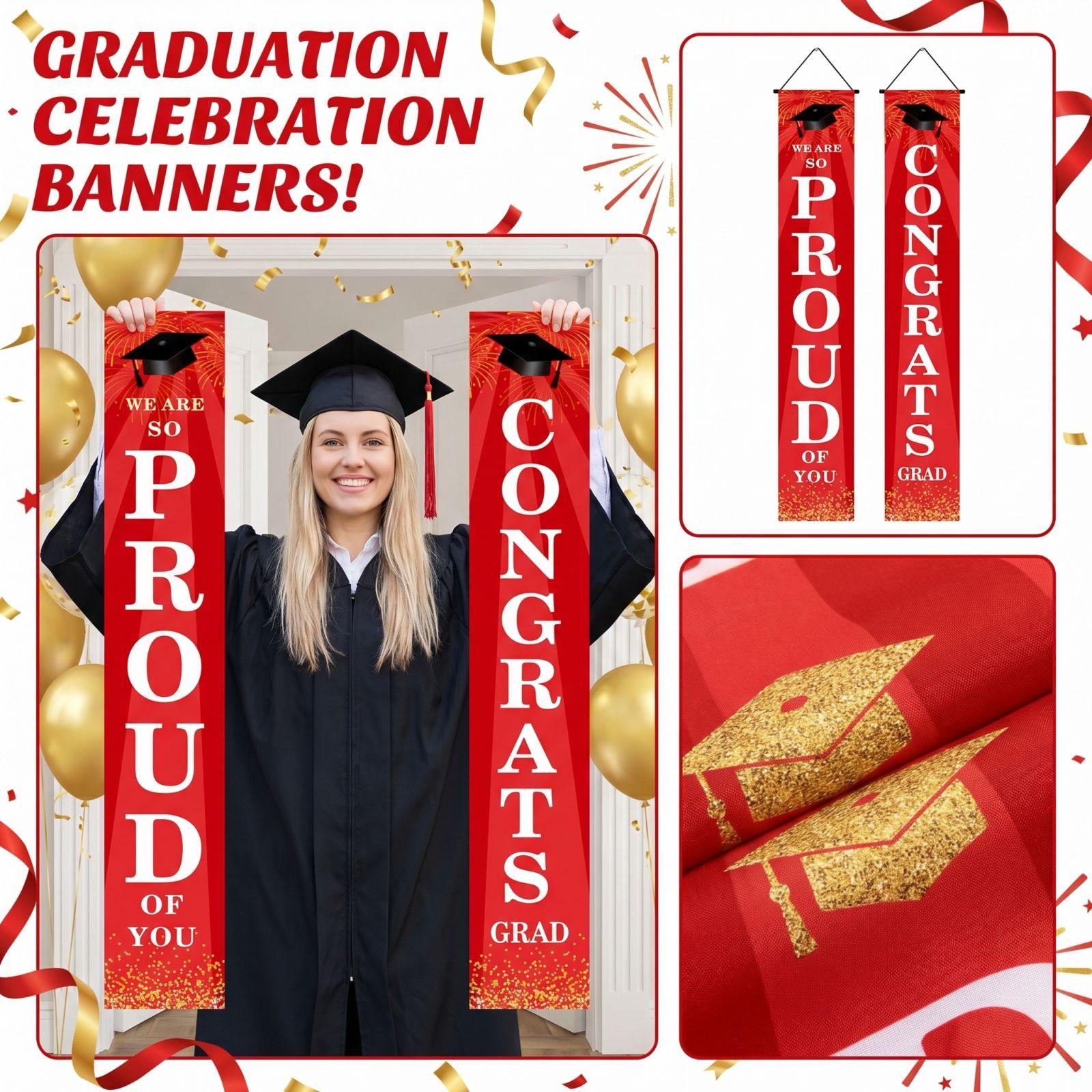 Graduation Class Decoration Door Flag Hanging Flag Graduation Party Decoration Supplies one size
Graduation Class Decoration Door Flag Hanging Flag Graduation Party Decoration Supplies one size