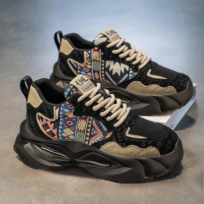 Весна 2025 Европейская мужская обувь: Легкие, на толстой подошве, амортизирующие, увеличивающие рост повседневные спортивные кроссовки 39 чёрный
Весна 2025 Европейская мужская обувь: Легкие, на толстой подошве, амортизирующие, увеличивающие рост повседневные спортивные кроссовки 39 чёрный