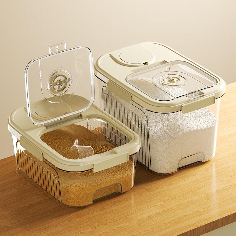 Minai Sealed Rice and Grain Storage Container Large 20 Jin (10kg)
Minai Sealed Rice and Grain Storage Container Large 20 Jin (10kg)