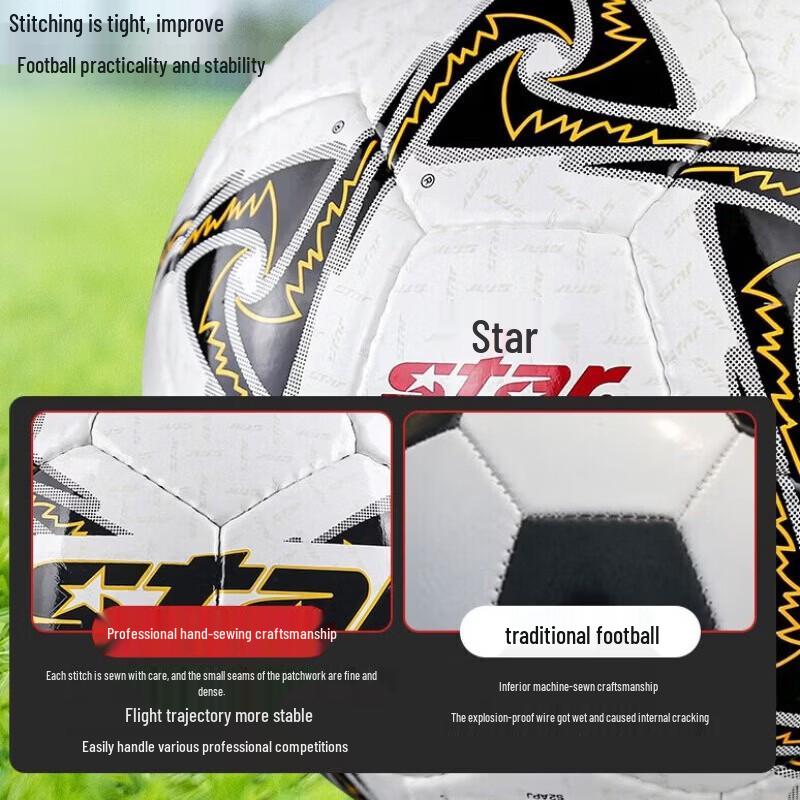 Yuanjian Pro Training Size 5 Soccer Ball
Yuanjian Pro Training Size 5 Soccer Ball