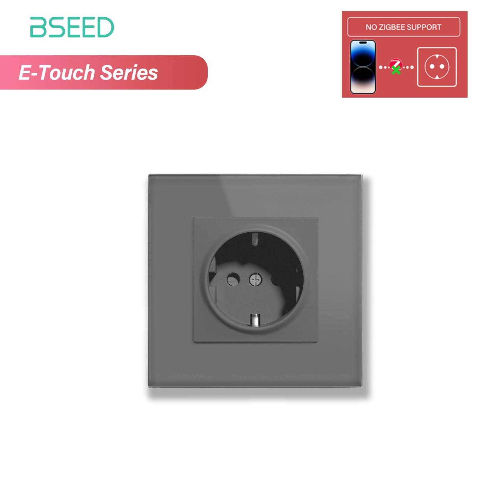 BSEED 1/2/3/4-клавішний сенсорний вимикач Zigbee зі скляною панеллю та європейськими розетками, розумний настінний вимикач світла, сенсорний екран, підсвічування, серія E Socket No Zigbee&EU standard
BSEED 1/2/3/4-клавішний сенсорний вимикач Zigbee зі скляною панеллю та європейськими розетками, розумний настінний вимикач світла, сенсорний екран, підсвічування, серія E Socket No Zigbee&EU standard
