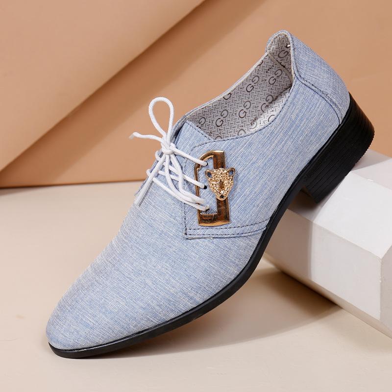 2025 Spring and Autumn New Men s Business Casual Leather Shoes Large Size Men s Shoes Breathable Cloth Dress Leather Shoes Men s Shoes 48 світло-синій колір
2025 Spring and Autumn New Men s Business Casual Leather Shoes Large Size Men s Shoes Breathable Cloth Dress Leather Shoes Men s Shoes 48 світло-синій колір