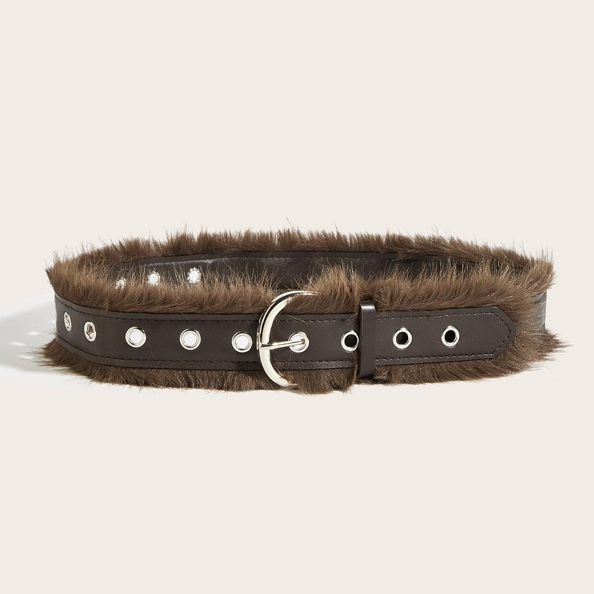 Spicy Belt Versatile American Belt Imitation Fur Waist Belt Soft For Gift Everyday Wear Personal 105CM кофейный
Spicy Belt Versatile American Belt Imitation Fur Waist Belt Soft For Gift Everyday Wear Personal 105CM кофейный