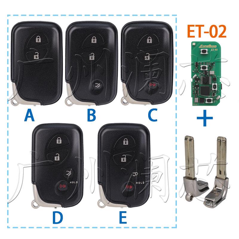 ET02 Smart Card EoneBoss Unit for Toyota Lexus Camry, Corolla, Prado E
ET02 Smart Card EoneBoss Unit for Toyota Lexus Camry, Corolla, Prado E