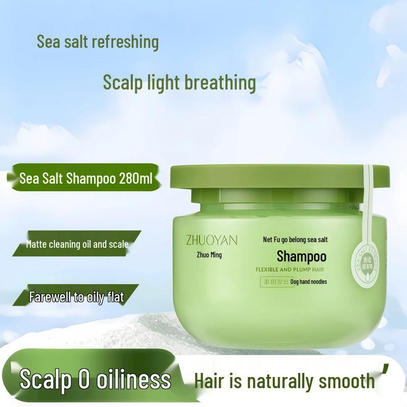 Zhuoyan 280ml Sea Salt Anti-Dandruff Scalp Scrub Shampoo
Zhuoyan 280ml Sea Salt Anti-Dandruff Scalp Scrub Shampoo