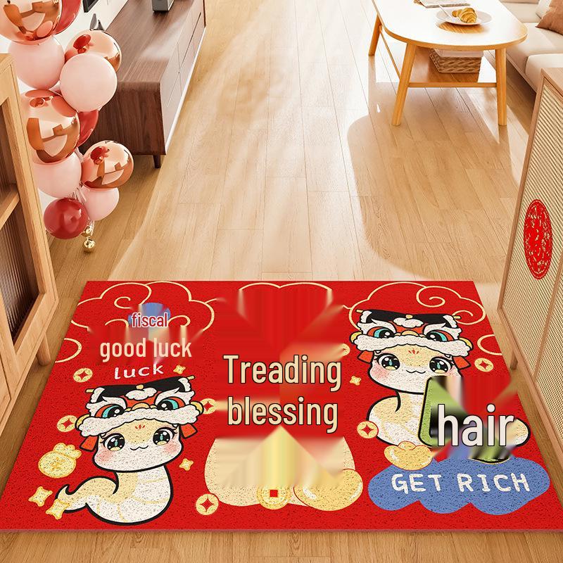 Красный праздничный новогодний придверный коврик: Грязеотталкивающий, Прочный, Легко чистится, Отрезается по размеру 40x60cm
Красный праздничный новогодний придверный коврик: Грязеотталкивающий, Прочный, Легко чистится, Отрезается по размеру 40x60cm