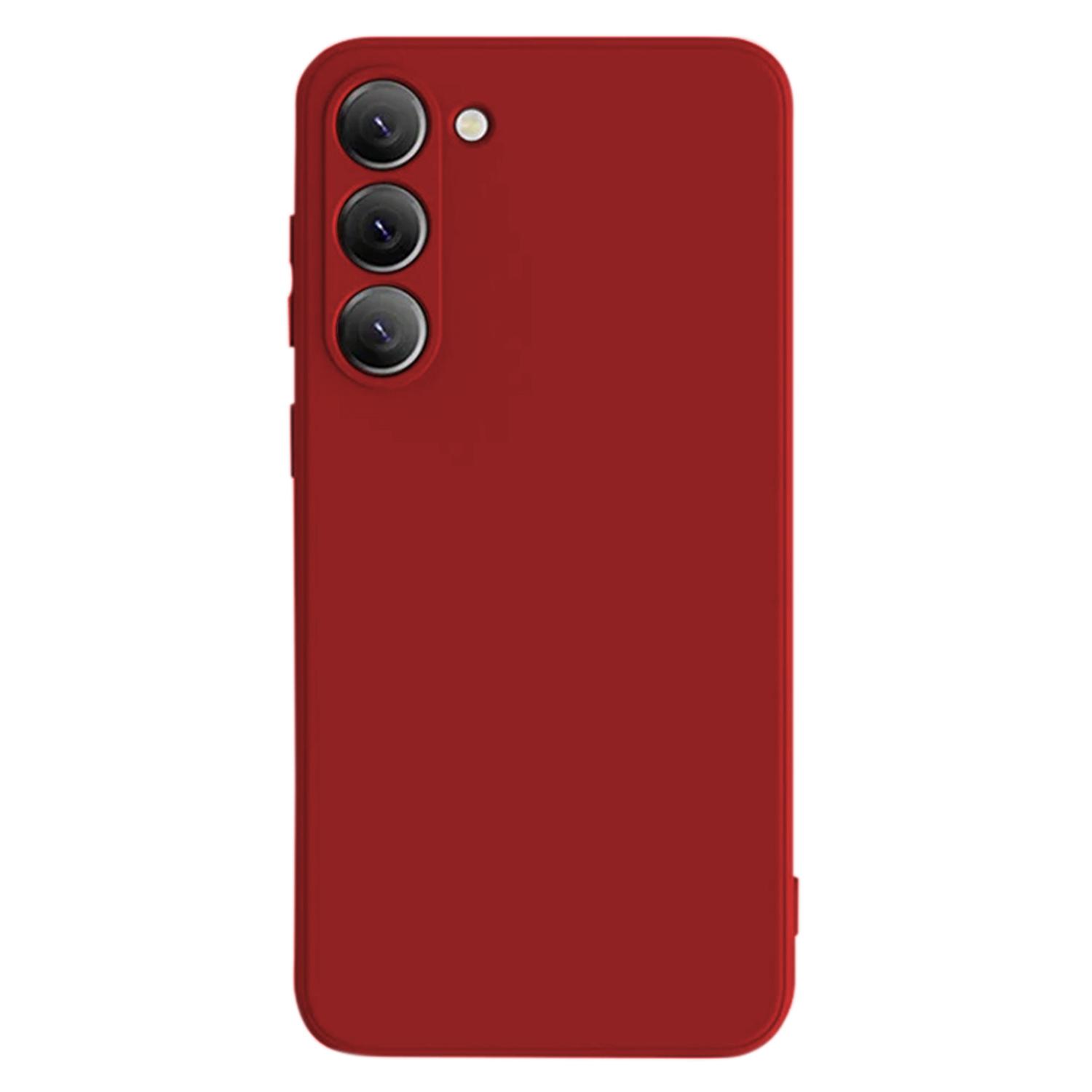 KALEBOL KLB-TPU003 For Samsung Galaxy S23+ Case Anti-Scratch Solid Color TPU Phone Cover Red
KALEBOL KLB-TPU003 For Samsung Galaxy S23+ Case Anti-Scratch Solid Color TPU Phone Cover Red
