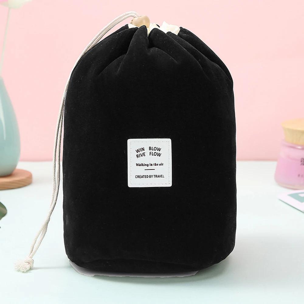 Waterproof Round Cosmetic Bag Travel Nylon Makeup Bag Drawstring Elegant Organizer Wash Bags Female Toiletry Kit Storage Case
Waterproof Round Cosmetic Bag Travel Nylon Makeup Bag Drawstring Elegant Organizer Wash Bags Female Toiletry Kit Storage Case