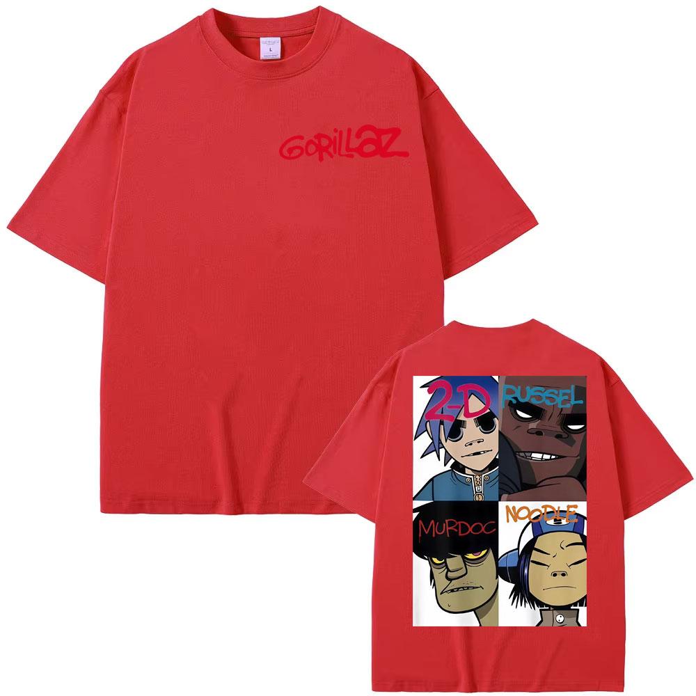 Gorillaz Группа Лица Искусство Графические Футболки Мужчины Женщины Одежда Ретро Уличная Высококачественные Футболки Мода Комфорт Оверсайз Футболка S
Gorillaz Группа Лица Искусство Графические Футболки Мужчины Женщины Одежда Ретро Уличная Высококачественные Футболки Мода Комфорт Оверсайз Футболка S